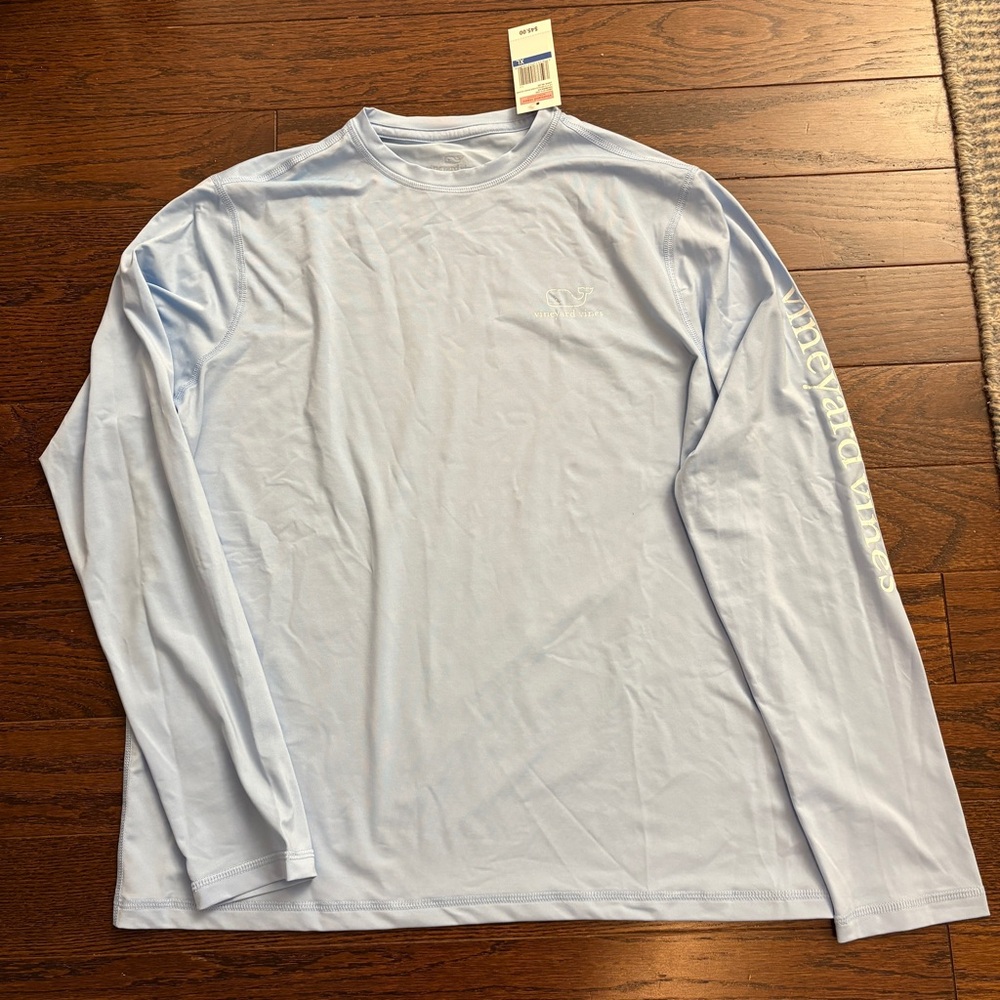 Light Blue Long Sleeved Rashguard